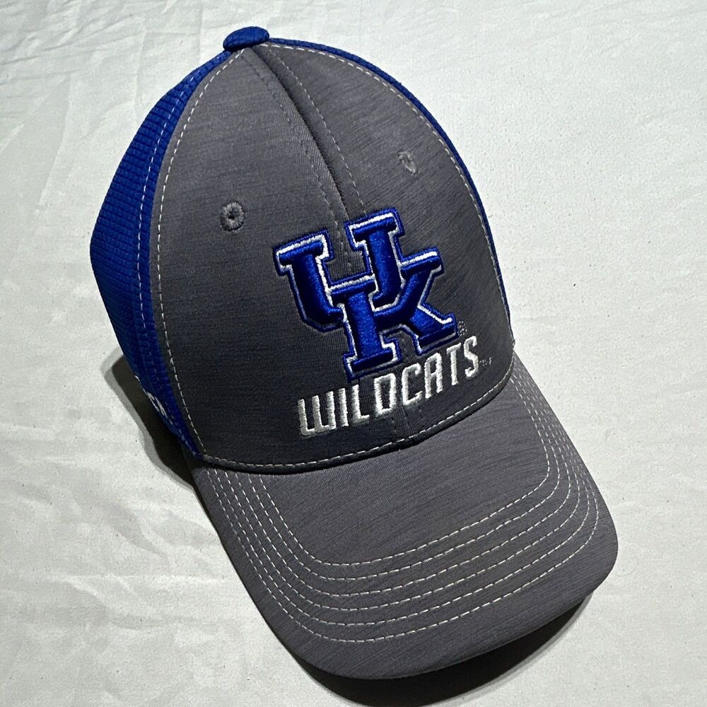 Kentucky Wildcats Hat Top of World Flex Fit Cap Royal Blue Stretch 7 1/2 OSFM